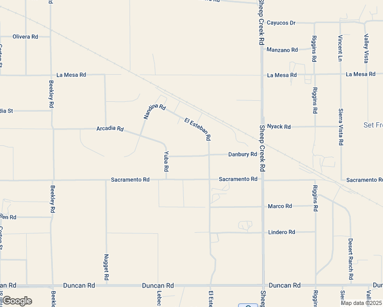 map of restaurants, bars, coffee shops, grocery stores, and more near Danbury Road in Phelan