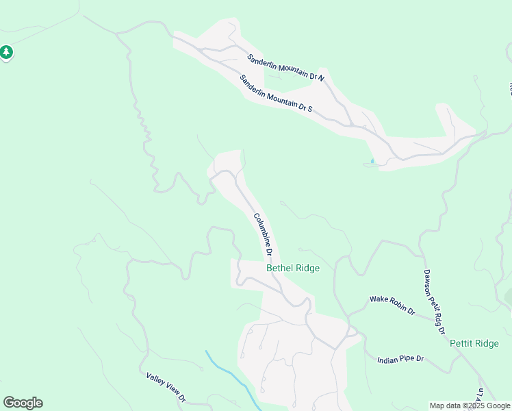 map of restaurants, bars, coffee shops, grocery stores, and more near 548 Columbine Drive in Big Canoe