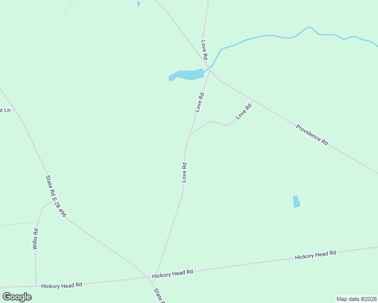 map of restaurants, bars, coffee shops, grocery stores, and more near 3328 Love Road in Kershaw
