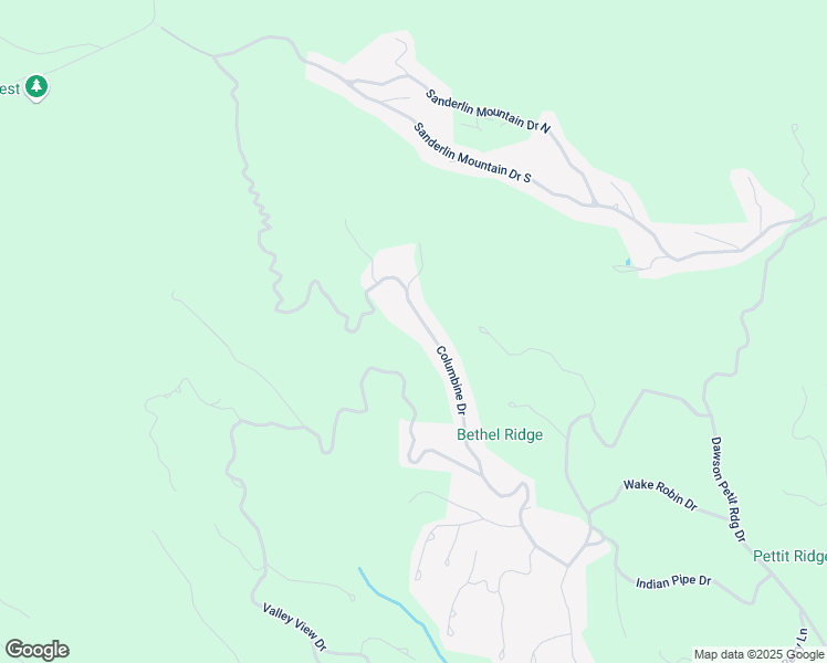 map of restaurants, bars, coffee shops, grocery stores, and more near 6273 Columbine Drive in Dawsonville