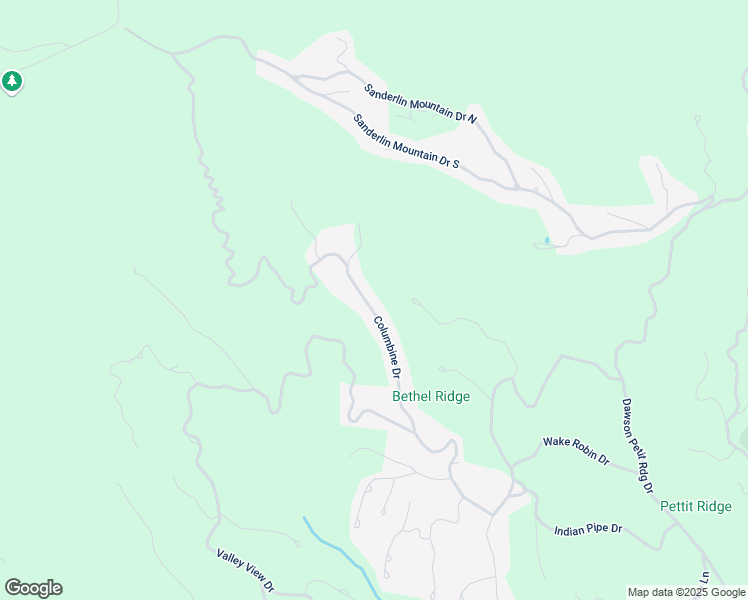 map of restaurants, bars, coffee shops, grocery stores, and more near 6273 Columbine Drive in Dawsonville