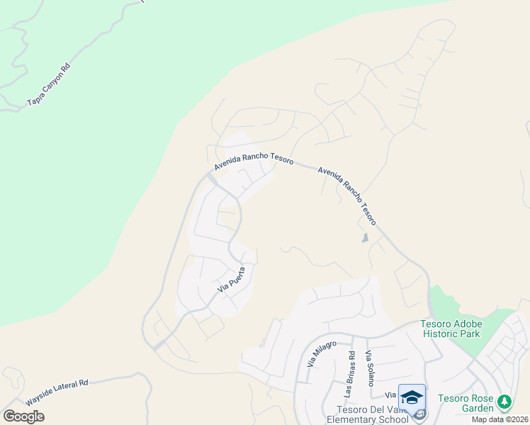 map of restaurants, bars, coffee shops, grocery stores, and more near 29634 Paseo Capilla in Santa Clarita