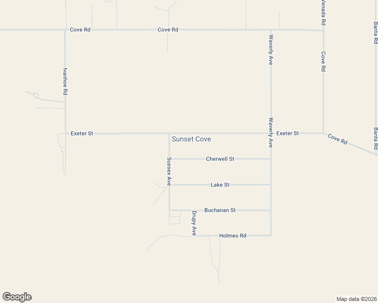 map of restaurants, bars, coffee shops, grocery stores, and more near 30180 Cherwell Street in Lucerne Valley