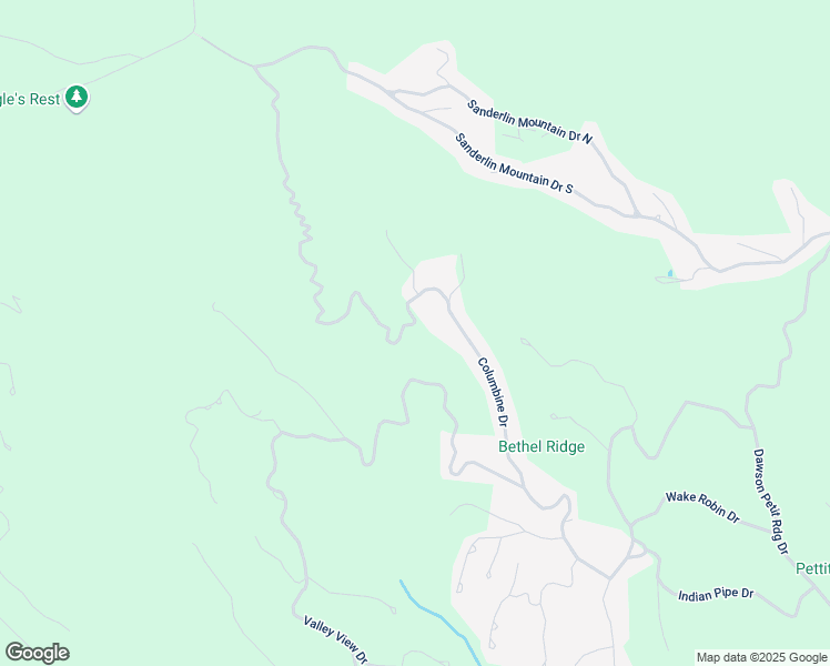 map of restaurants, bars, coffee shops, grocery stores, and more near Deer Run Ridge in Dawson County