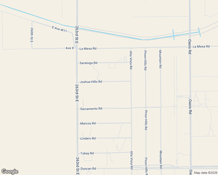 map of restaurants, bars, coffee shops, grocery stores, and more near 333 Joshua Hills Road in Pinon Hills