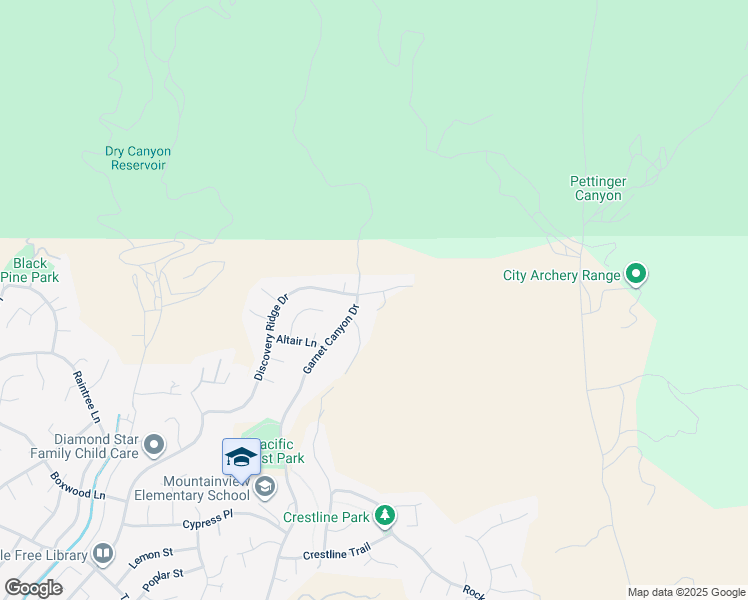 map of restaurants, bars, coffee shops, grocery stores, and more near 29316 Discovery Ridge Drive in Santa Clarita