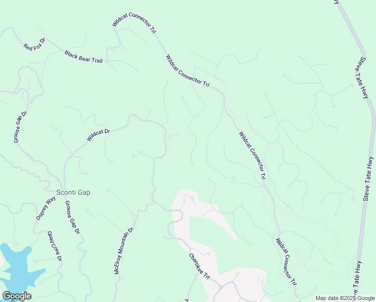 map of restaurants, bars, coffee shops, grocery stores, and more near 442 Blazingstar Trail in Jasper