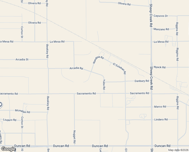 map of restaurants, bars, coffee shops, grocery stores, and more near 12566 Yuba Road in Phelan