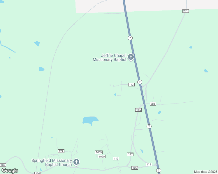 map of restaurants, bars, coffee shops, grocery stores, and more near County Road 112 in Abbeville