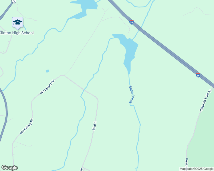 map of restaurants, bars, coffee shops, grocery stores, and more near Blud East in Clinton