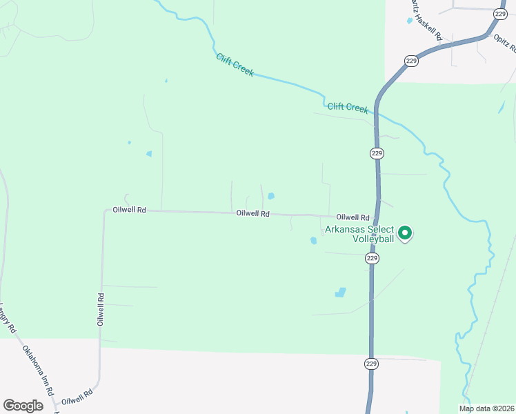 map of restaurants, bars, coffee shops, grocery stores, and more near 3525 Tree Service Lane in Traskwood