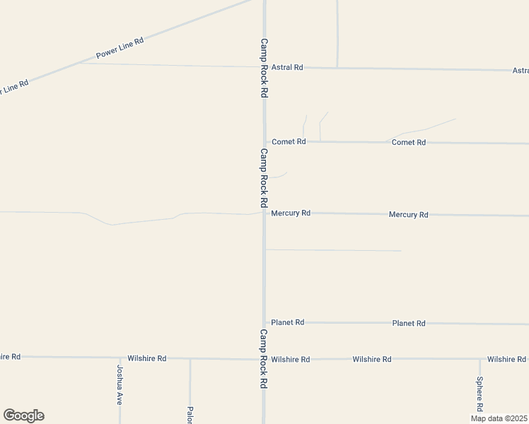 map of restaurants, bars, coffee shops, grocery stores, and more near Sherman Way in Lucerne Valley