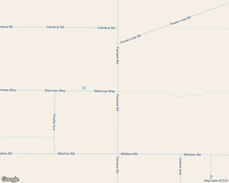map of restaurants, bars, coffee shops, grocery stores, and more near Sherman Way in Lucerne Valley