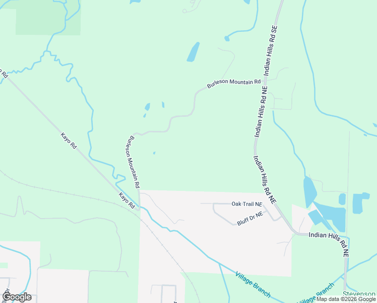 map of restaurants, bars, coffee shops, grocery stores, and more near 344 Burleson Mountain Road in Hartselle
