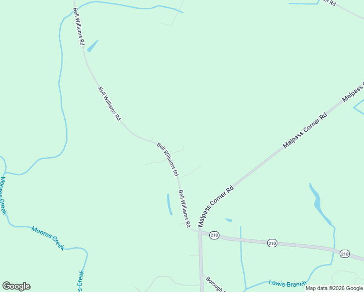 map of restaurants, bars, coffee shops, grocery stores, and more near 6051 Bell Williams Road in Currie