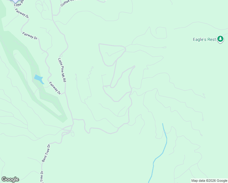 map of restaurants, bars, coffee shops, grocery stores, and more near 1379 Little Hendricks Mountain Road in Jasper
