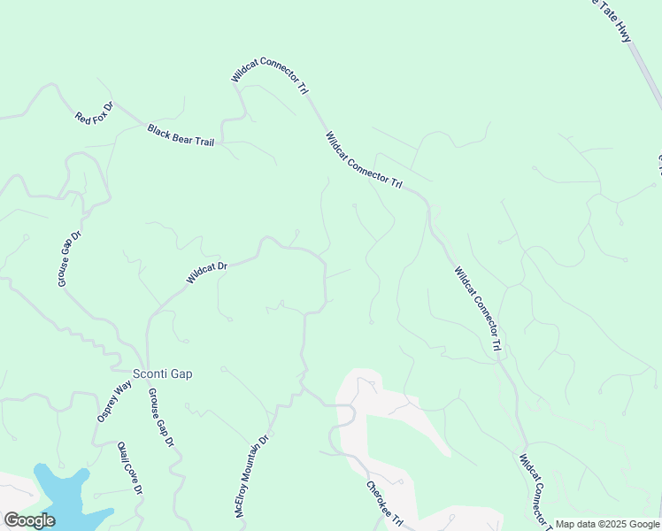 map of restaurants, bars, coffee shops, grocery stores, and more near 1492 McElroy Mountain Drive in Jasper