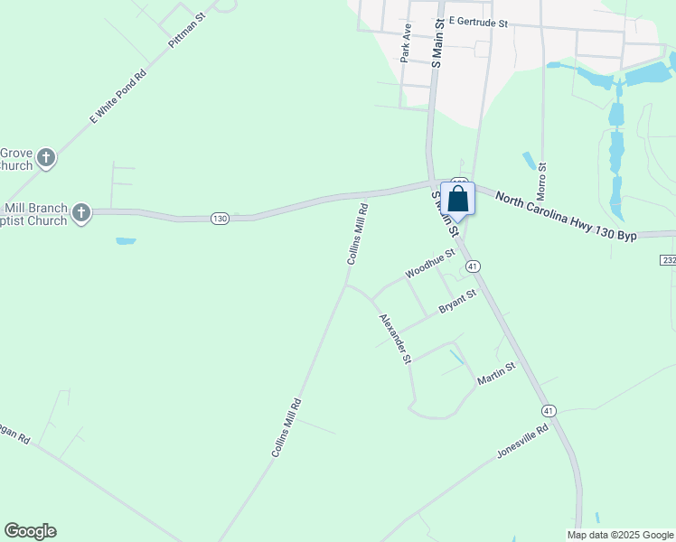 map of restaurants, bars, coffee shops, grocery stores, and more near 222 Collins Mill Road in Fairmont