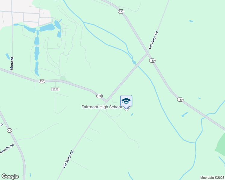 map of restaurants, bars, coffee shops, grocery stores, and more near 5382 Old Stage Road in Fairmont
