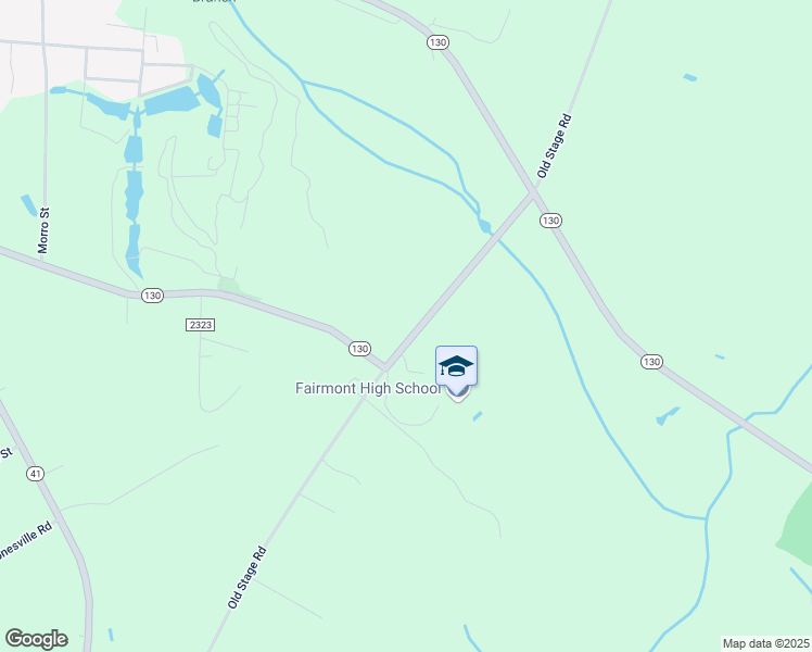 map of restaurants, bars, coffee shops, grocery stores, and more near 5382 Old Stage Road in Fairmont