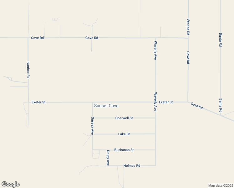 map of restaurants, bars, coffee shops, grocery stores, and more near 30330 Exeter Street in Lucerne Valley