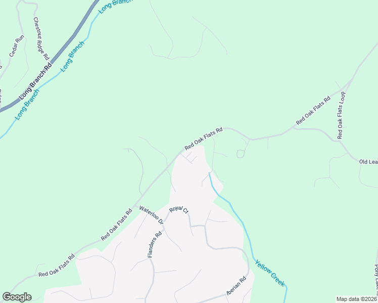 map of restaurants, bars, coffee shops, grocery stores, and more near 31 Rock Garden Place in Dahlonega