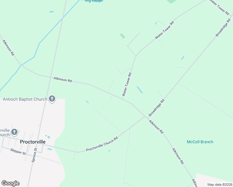 map of restaurants, bars, coffee shops, grocery stores, and more near 3853 Atkinson Road in Orrum