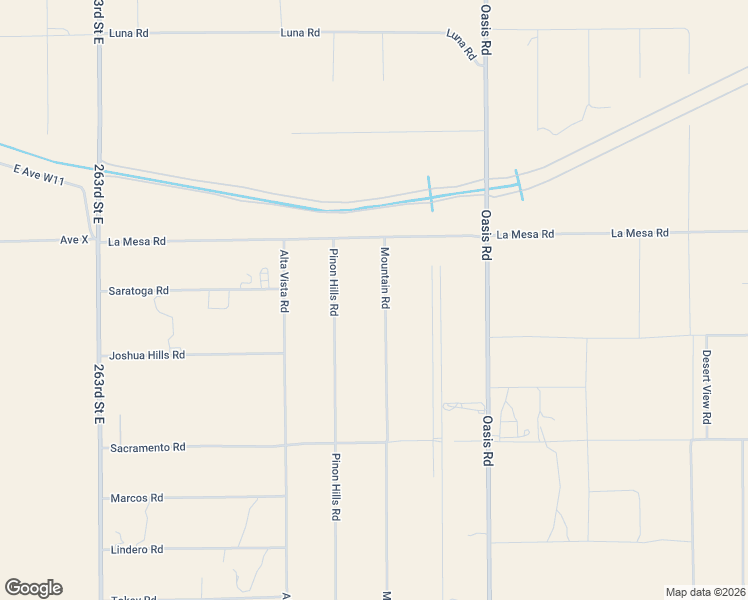 map of restaurants, bars, coffee shops, grocery stores, and more near Mountain Road in Piñon Hills