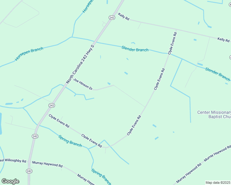 map of restaurants, bars, coffee shops, grocery stores, and more near Joe Hinson Drive in Bladen County