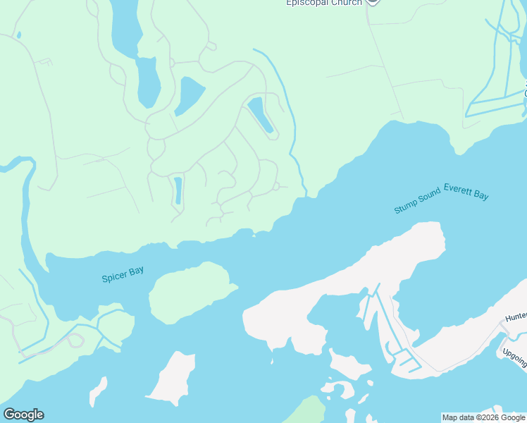 map of restaurants, bars, coffee shops, grocery stores, and more near Whispering Pine Lane in Holly Ridge