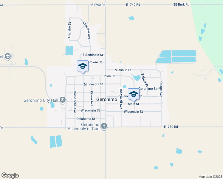 map of restaurants, bars, coffee shops, grocery stores, and more near 209 Chippewa Street in Geronimo