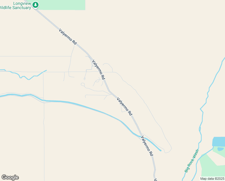 map of restaurants, bars, coffee shops, grocery stores, and more near 2 Valyermo Road in Llano