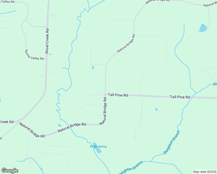 map of restaurants, bars, coffee shops, grocery stores, and more near 8 Tall Pine Road in Hartselle
