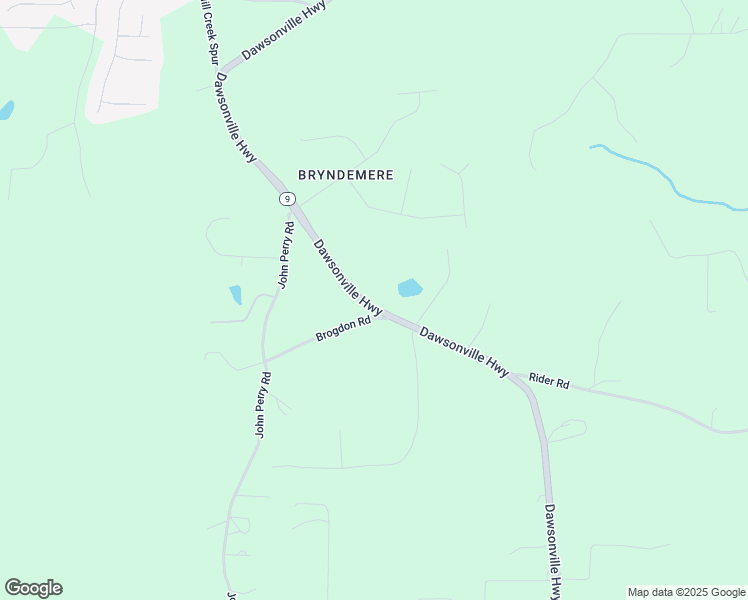map of restaurants, bars, coffee shops, grocery stores, and more near 7555 Dawsonville Highway in Dawsonville