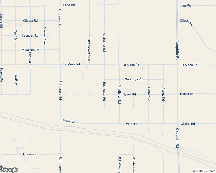 map of restaurants, bars, coffee shops, grocery stores, and more near 12729 Rochester Road in Phelan