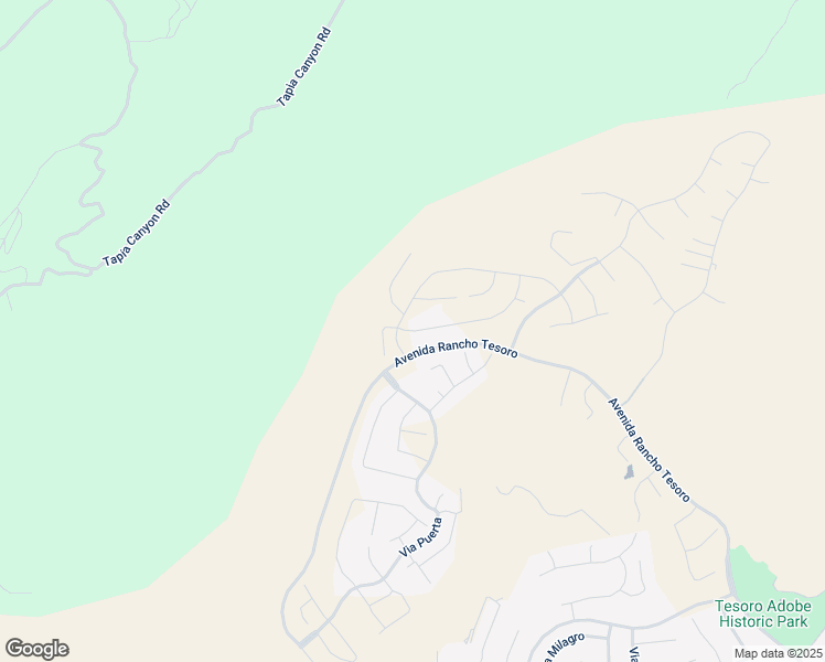 map of restaurants, bars, coffee shops, grocery stores, and more near 24339 Calle la Roca in Green Valley