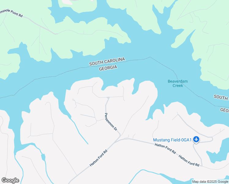 map of restaurants, bars, coffee shops, grocery stores, and more near 41 Breezy Point in Hartwell