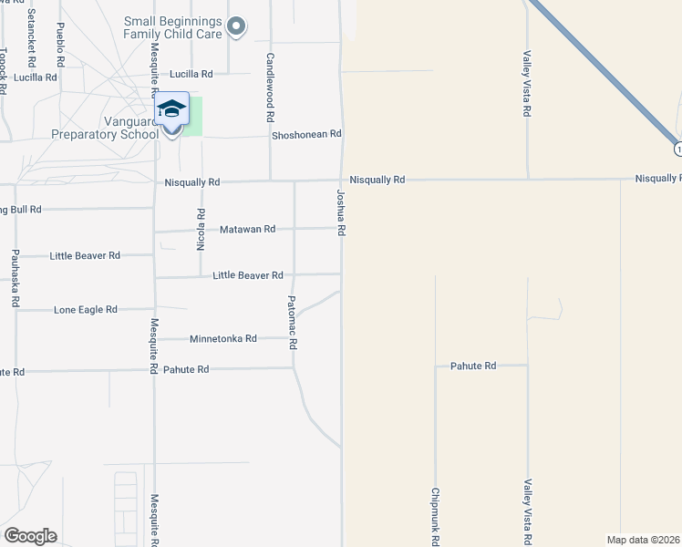 map of restaurants, bars, coffee shops, grocery stores, and more near Little Beaver Road in Apple Valley