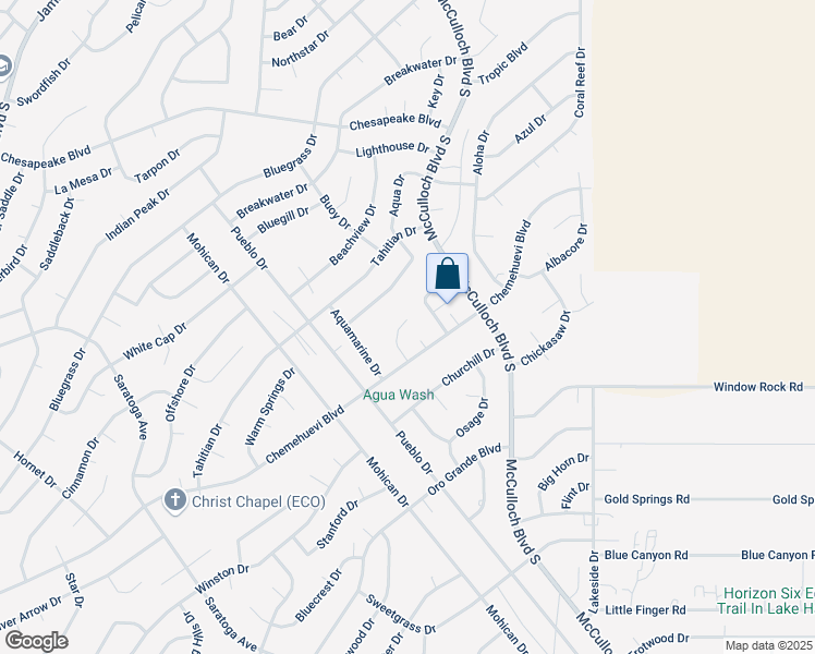 map of restaurants, bars, coffee shops, grocery stores, and more near 621 Chemehuevi Plaza in Lake Havasu City