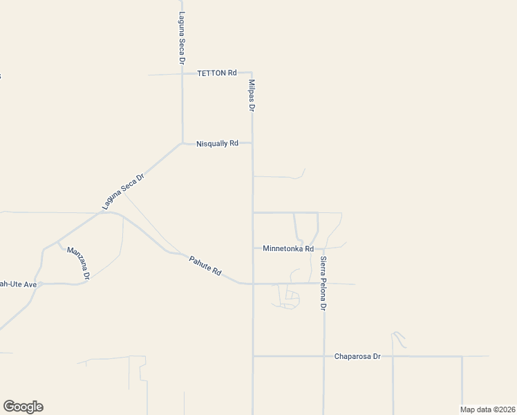 map of restaurants, bars, coffee shops, grocery stores, and more near Milpas Drive in Apple Valley