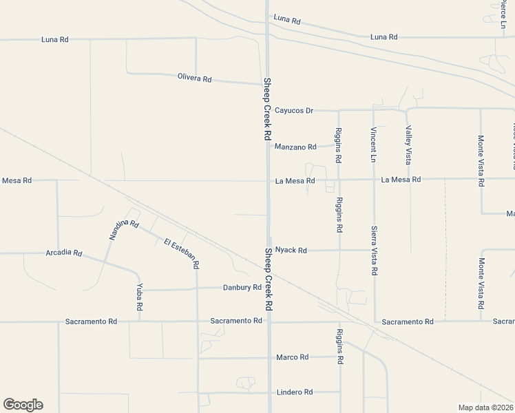 map of restaurants, bars, coffee shops, grocery stores, and more near 12830 Sheep Creek Road in Phelan