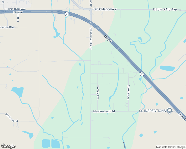 map of restaurants, bars, coffee shops, grocery stores, and more near 1543 Oak Ridge Road in Duncan