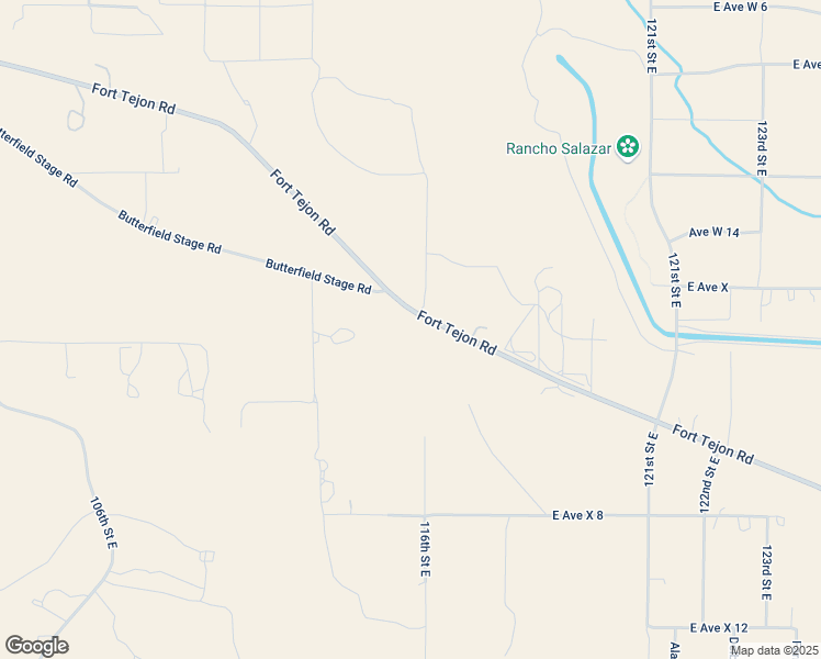 map of restaurants, bars, coffee shops, grocery stores, and more near Fort Tejon Road in Pearblossom