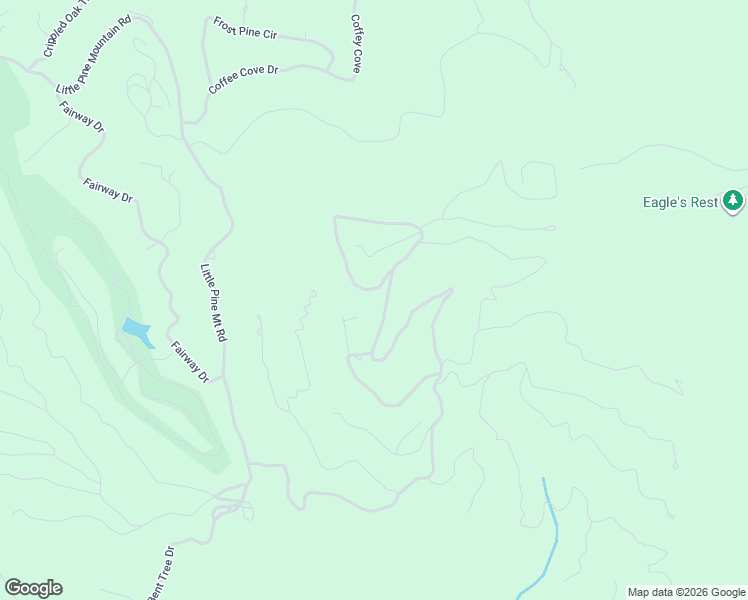 map of restaurants, bars, coffee shops, grocery stores, and more near 1334 Little Hendricks Mountain Road in Jasper