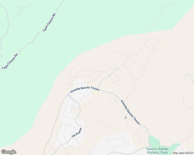 map of restaurants, bars, coffee shops, grocery stores, and more near 24339 Calle la Roca in Green Valley