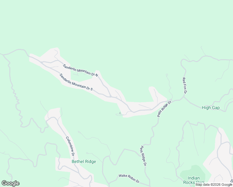 map of restaurants, bars, coffee shops, grocery stores, and more near 5043 Foxclaw Knoll in Dawsonville
