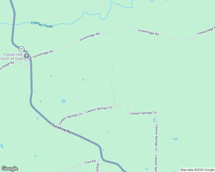 map of restaurants, bars, coffee shops, grocery stores, and more near 322 Forestcreek Road in Royal