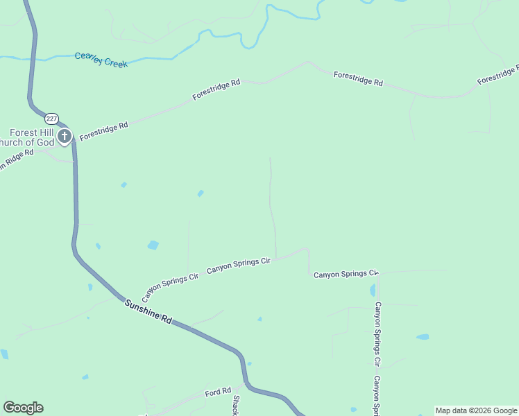 map of restaurants, bars, coffee shops, grocery stores, and more near 322 Forestcreek Road in Royal