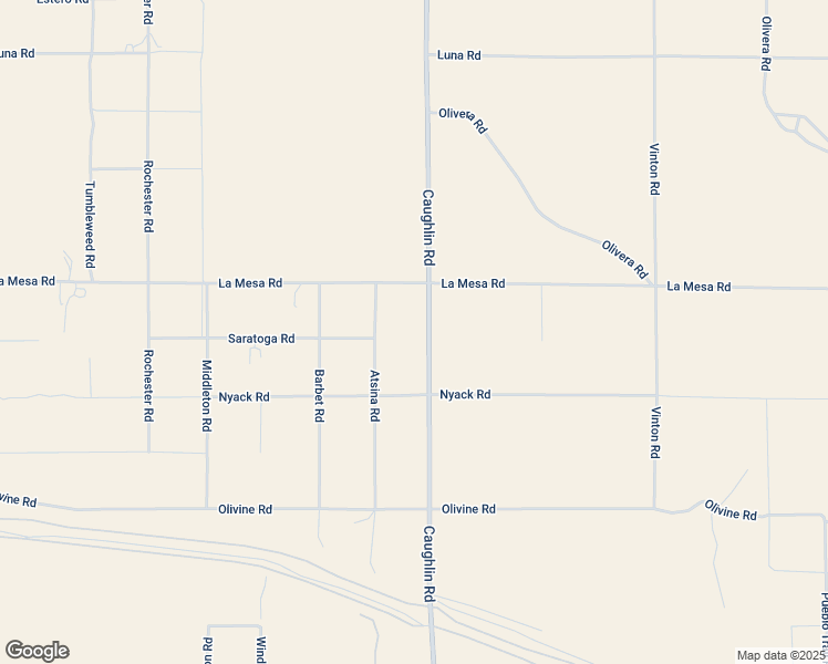 map of restaurants, bars, coffee shops, grocery stores, and more near Caughlin Road in Phelan