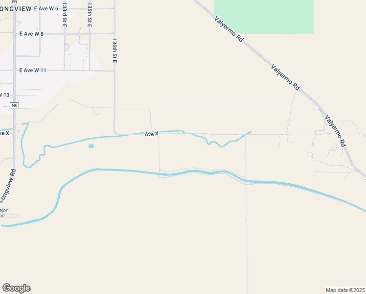 map of restaurants, bars, coffee shops, grocery stores, and more near 136th Street East in Pearblossom